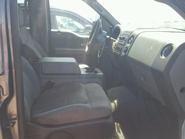 1FTPW12566FA27057 - 2006 FORD F150 SUPER GRAY photo 5