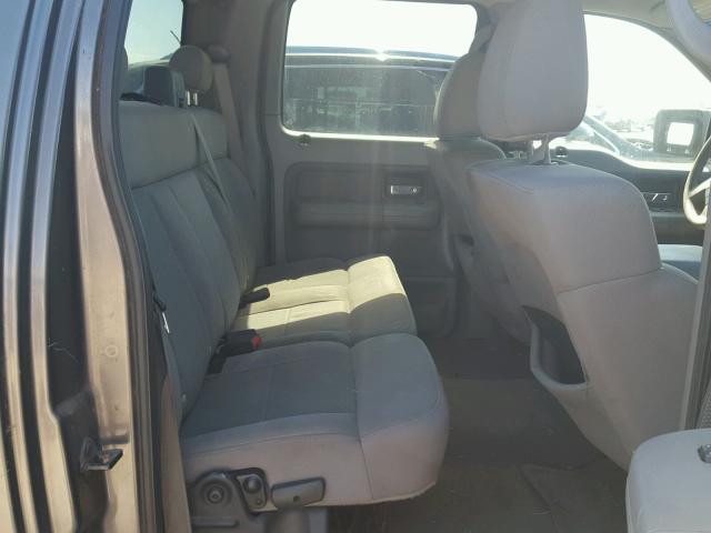 1FTPW12566FA27057 - 2006 FORD F150 SUPER GRAY photo 6