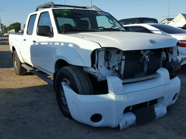 1N6ED29X43C426716 - 2003 NISSAN FRONTIER C WHITE photo 1