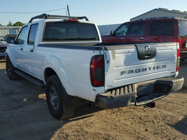 1N6ED29X43C426716 - 2003 NISSAN FRONTIER C WHITE photo 3