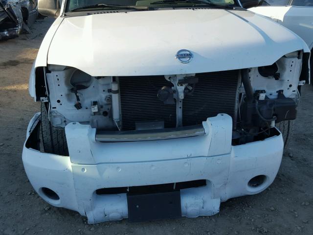 1N6ED29X43C426716 - 2003 NISSAN FRONTIER C WHITE photo 9