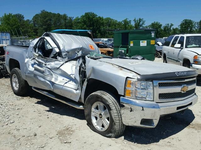 1GCRKSE74CZ176505 - 2012 CHEVROLET SILVERADO SILVER photo 1