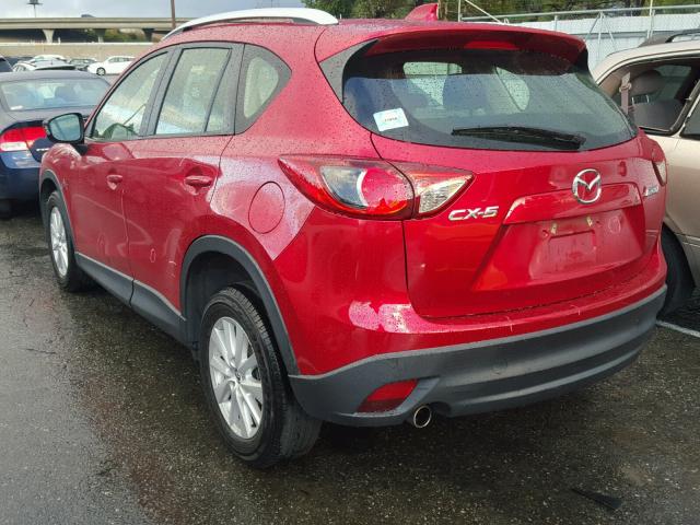 JM3KE2BE2E0345916 - 2014 MAZDA CX-5 SPORT RED photo 3