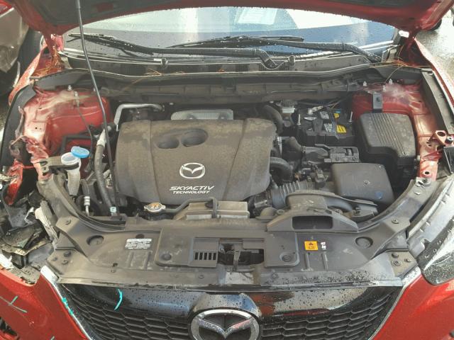 JM3KE2BE2E0345916 - 2014 MAZDA CX-5 SPORT RED photo 7