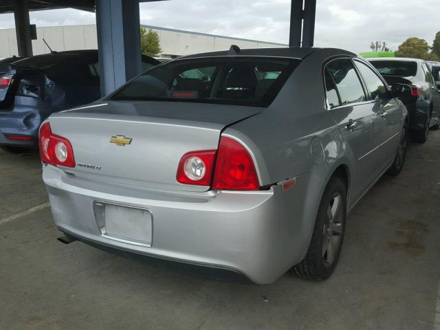1G1ZC5E07CF393283 - 2012 CHEVROLET MALIBU 1LT 银色 照片 4