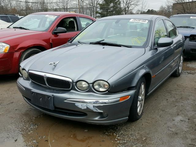 SAJEA51D03XD00428 - 2003 JAGUAR X-TYPE 2.5 GRAY photo 2