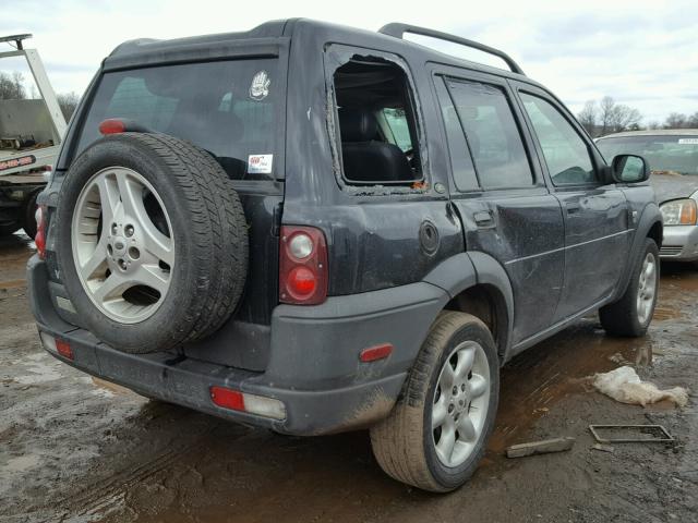 SALNY22263A227516 - 2003 LAND ROVER FREELANDER BLACK photo 4