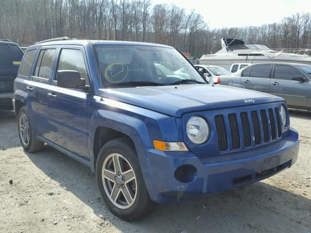 1J4NT2GB1AD509258 - 2010 JEEP PATRIOT SP BLUE photo 1