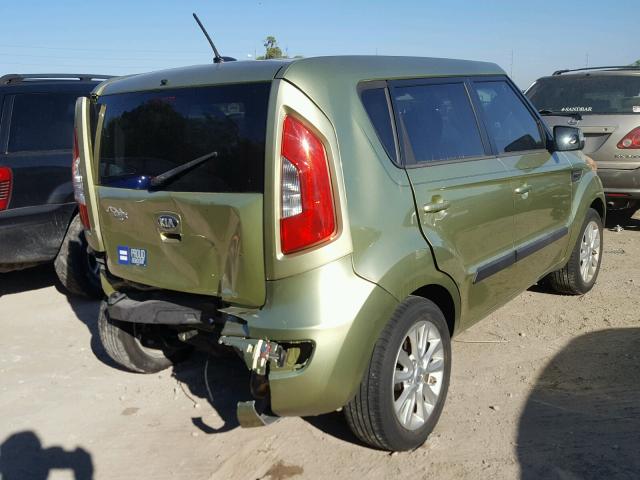 KNDJT2A62D7553773 - 2013 KIA SOUL + GREEN photo 4