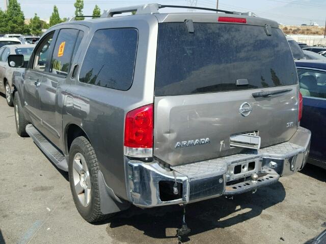 5N1AA08A26N732068 - 2006 NISSAN ARMADA SE BEIGE photo 3