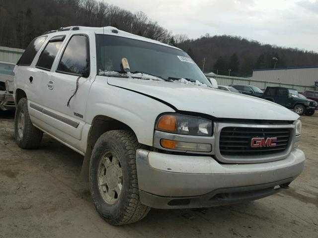 1GKEK13Z44R318645 - 2004 GMC YUKON WHITE photo 1