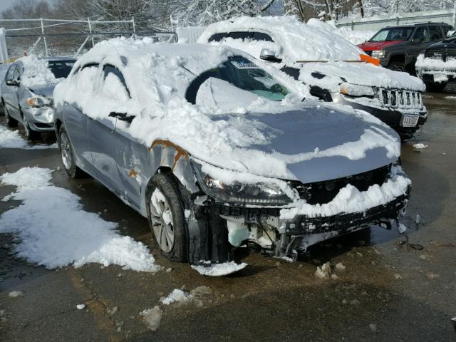 1HGCR2F39FA086686 - 2015 HONDA ACCORD LX SILVER photo 1