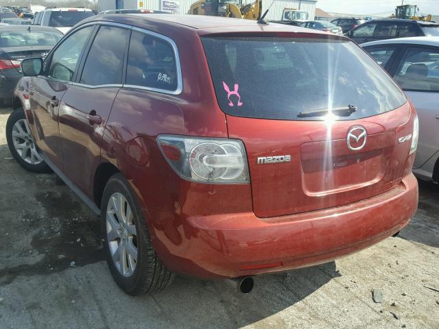 JM3ER293X70141714 - 2007 MAZDA CX-7 RED photo 3