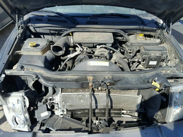 1J8HG48K97C654167 - 2007 JEEP COMMANDER GRAY photo 7