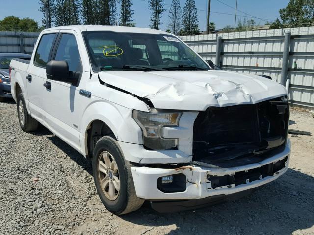 1FTEW1CPXFFC25972 - 2015 FORD F150 SUPER WHITE photo 1