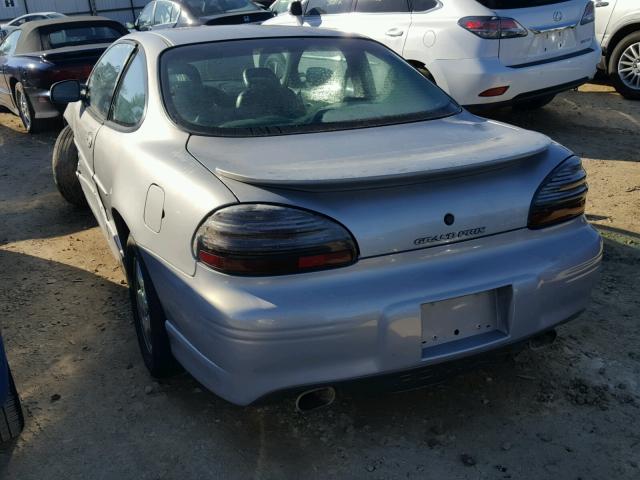 1G2WP12K8WF289214 - 1998 PONTIAC GRAND PRIX SILVER photo 3