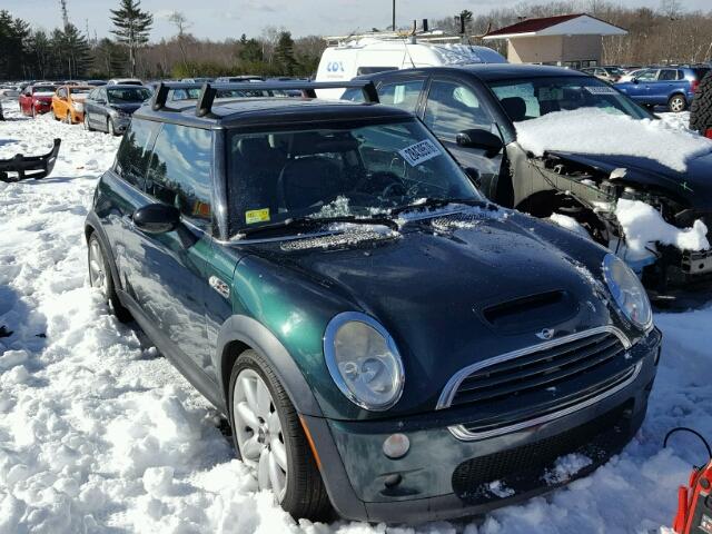 WMWRE33463TD71644 - 2003 MINI COOPER S GREEN photo 1