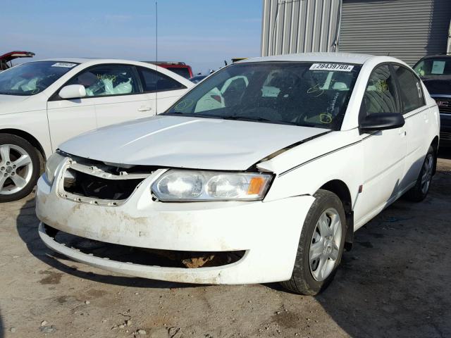 1G8AJ58F47Z108144 - 2007 SATURN ION LEVEL WHITE photo 2