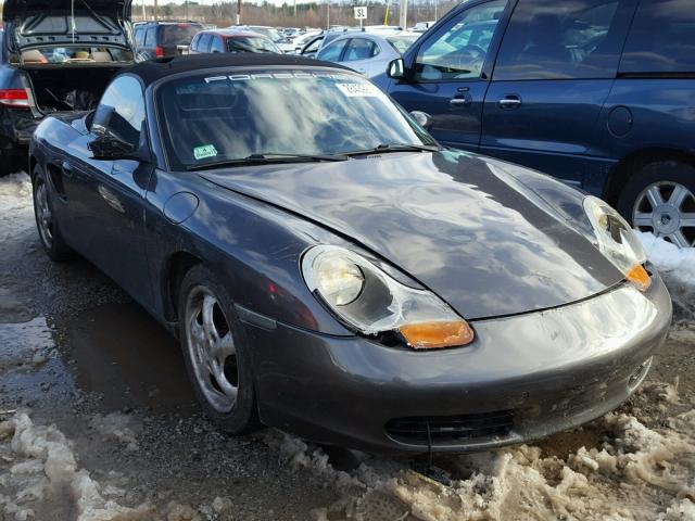 WP0CA2980YS620443 - 2000 PORSCHE BOXSTER GRAY photo 1