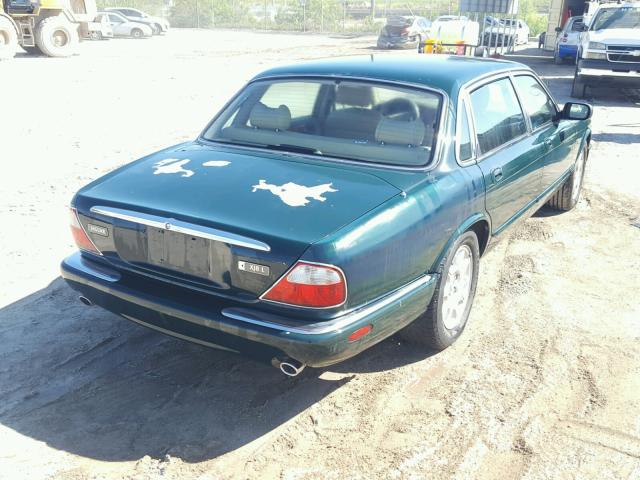 SAJHX6241WC824373 - 1998 JAGUAR XJ8 L GREEN photo 4