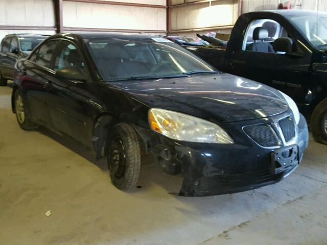 1G2ZG558264267130 - 2006 PONTIAC G6 SE1 BLACK photo 1