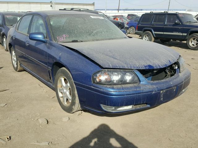 2G1WH52K259254202 - 2005 CHEVROLET IMPALA LS BLUE photo 1