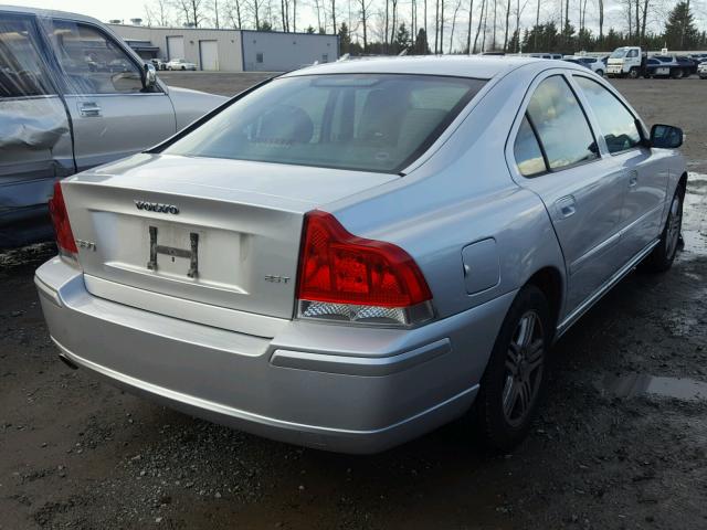 YV1RS592182680150 - 2008 VOLVO S60 2.5T SILVER photo 4