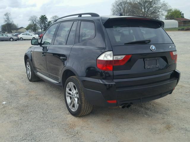 WBXPC93488WJ08869 - 2008 BMW X3 3.0SI WHITE photo 3