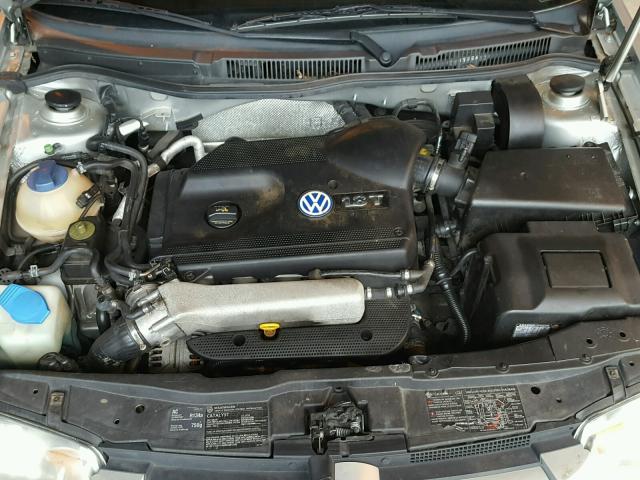 3VWSE69M14M009258 - 2004 VOLKSWAGEN JETTA GLS SILVER photo 7