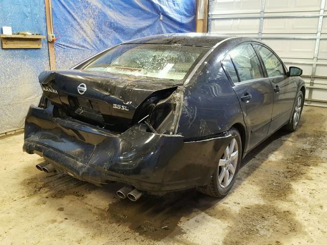 1N4BA41E55C831447 - 2005 NISSAN MAXIMA SE BLACK photo 4