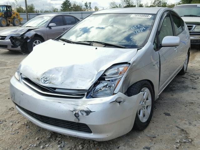 JTDKB20U587696651 - 2008 TOYOTA PRIUS SILVER photo 2