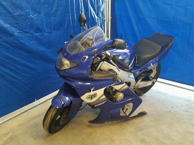 JYA5AHE045A046714 - 2005 YAMAHA YZF600 R BLUE photo 1