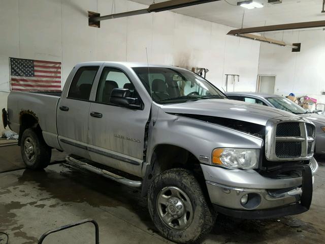 1D7KU28D64J140513 - 2004 DODGE RAM 2500 S SILVER photo 1