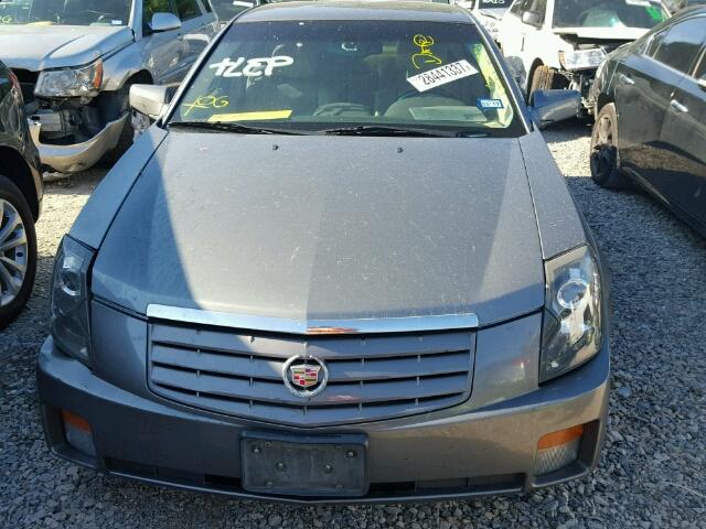 1G6DM577140117309 - 2004 CADILLAC CTS GRAY photo 10