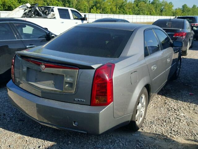 1G6DM577140117309 - 2004 CADILLAC CTS GRAY photo 4