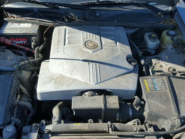 1G6DM577140117309 - 2004 CADILLAC CTS GRAY photo 7