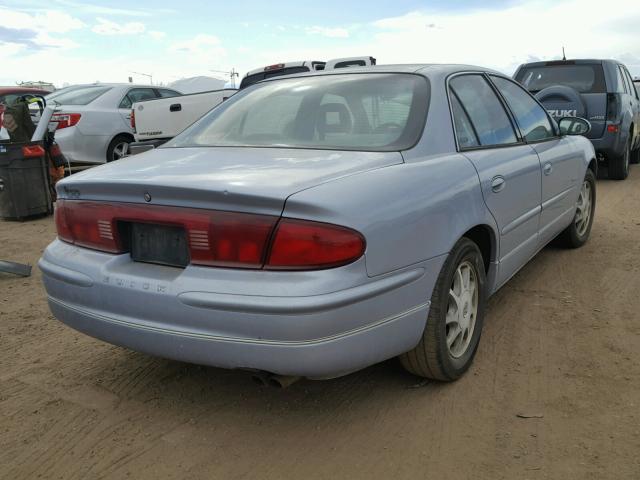 2G4WB52K7V1464085 - 1997 BUICK REGAL LS BLUE photo 4