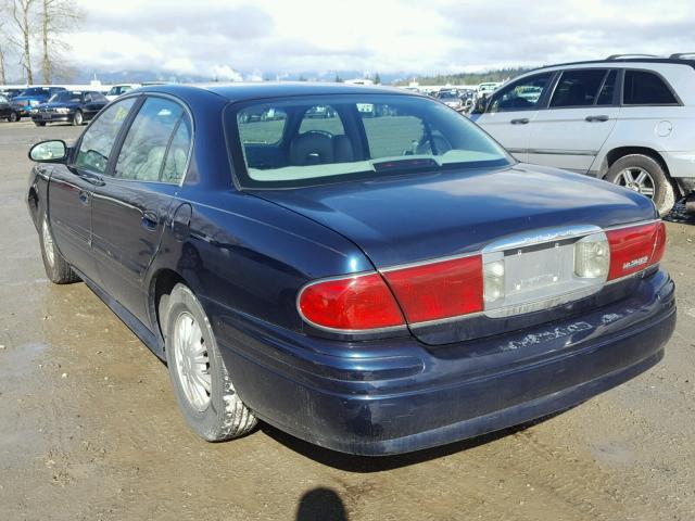 1G4HP52K13U152663 - 2003 BUICK LESABRE CU BLUE photo 3