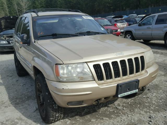 1J4GW68N8XC795981 - 1999 JEEP GRAND CHER GOLD photo 1