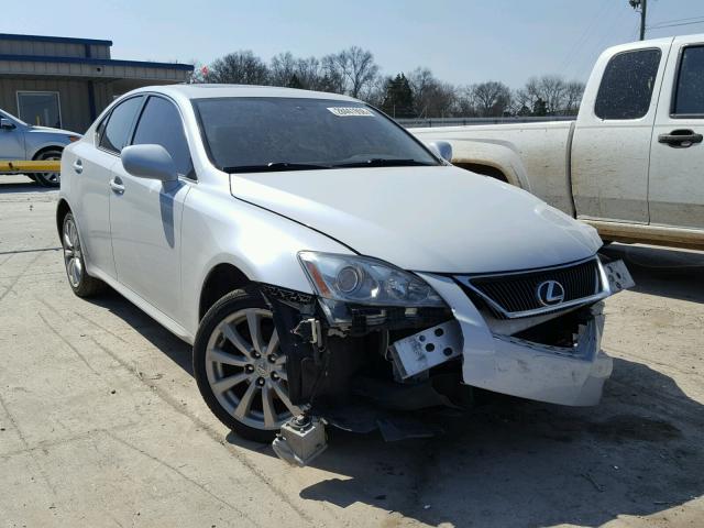 JTHCK262075008459 - 2007 LEXUS IS 250 SILVER photo 1