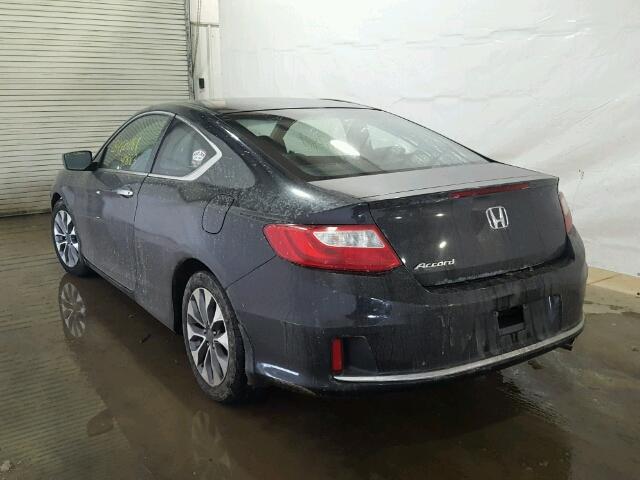 1HGCT1A32DA016883 - 2013 HONDA ACCORD LX- BLACK photo 3