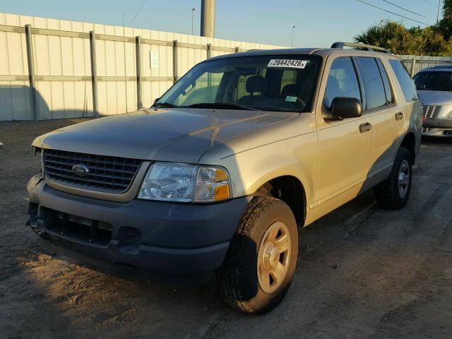 1FMZU62K83UC23084 - 2003 FORD EXPLORER X BEIGE photo 2