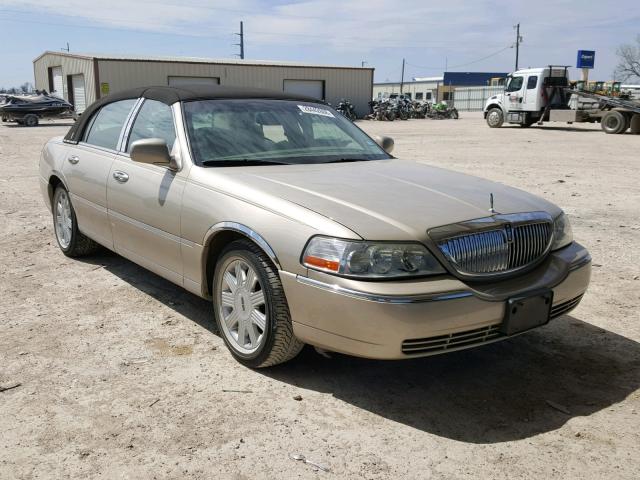 1LNHM83W14Y671363 - 2004 LINCOLN TOWN CAR U TAN photo 1