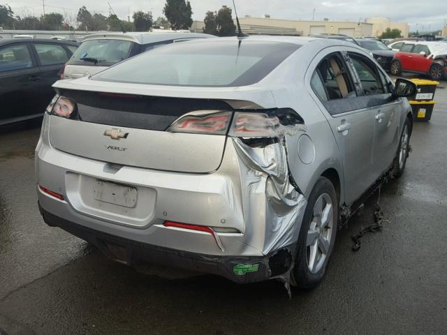 1G1RH6E43DU138363 - 2013 CHEVROLET VOLT SILVER photo 4