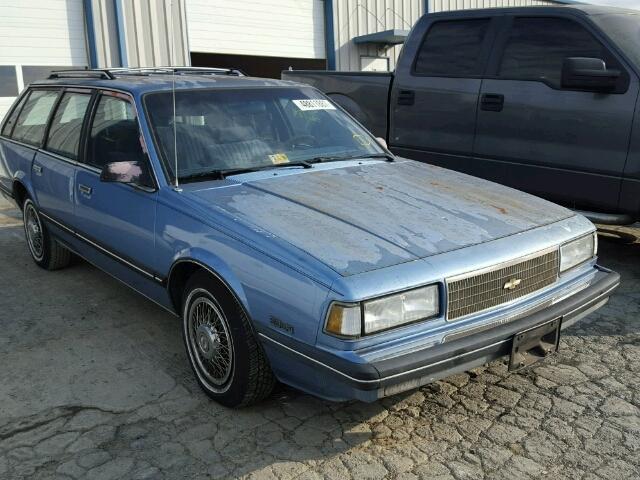 1G1AW81W2J6181520 - 1988 CHEVROLET CELEBRITY BLUE photo 1