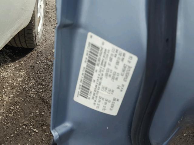 2A4GM68416R867588 - 2006 CHRYSLER PACIFICA T BLUE photo 10