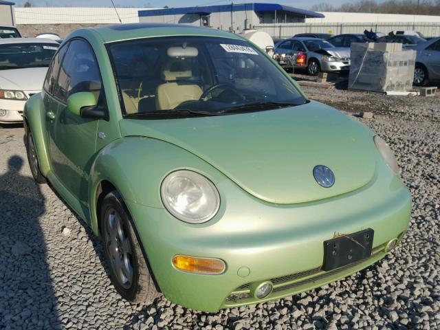 3VWCB21C52M417140 - 2002 VOLKSWAGEN NEW BEETLE 绿色 照片 1