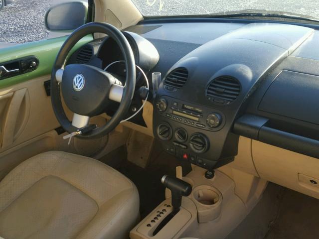 3VWCB21C52M417140 - 2002 VOLKSWAGEN NEW BEETLE 绿色 照片 9