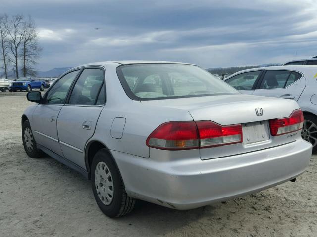 1HGCF86651A069401 - 2001 HONDA ACCORD VAL SILVER photo 3