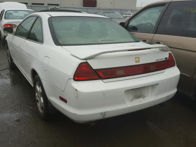 1HGCG225XXA001269 - 1999 HONDA ACCORD EX WHITE photo 3